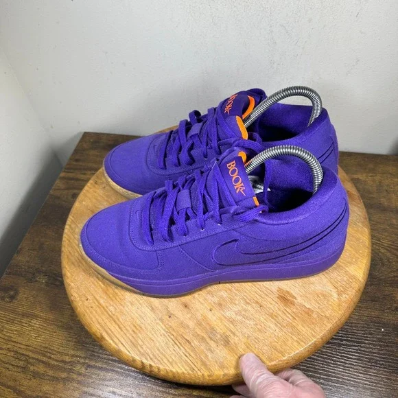 Nike Book 1 Sunset Purple Shoes Mens Size 8.5 HJ5351-500 - Picture 2 of 9